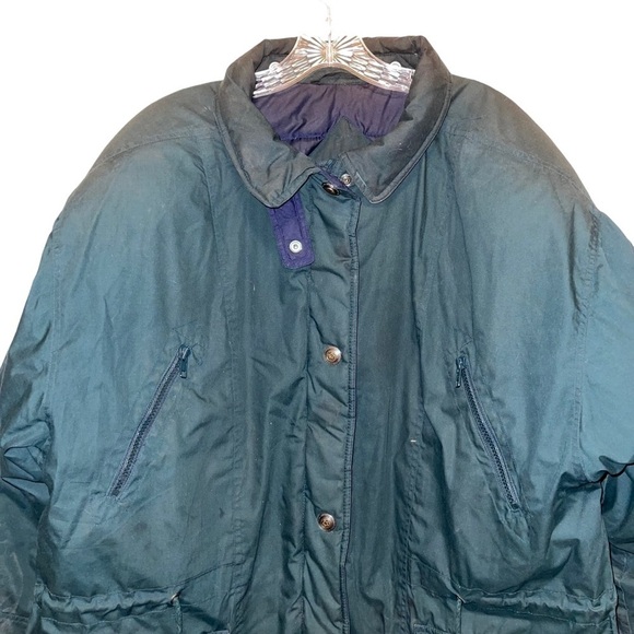 Vintage Mulberry Street Men Down Jacket Size L - Picture 3 of 6